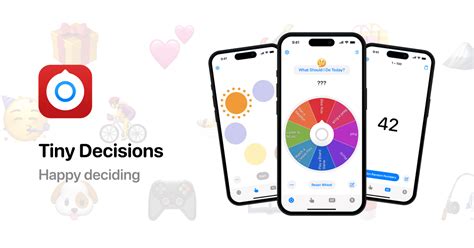 tiny decisions online|the wheel décidés.